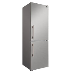 Forno Custodia 24-Inch Bottom Freezer Refrigerator – 10.3 Cu. Ft. – Total No Frost – FFFFD1766-24