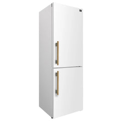 Forno Custodia 24-Inch Bottom Freezer Refrigerator – 10.3 Cu. Ft. – Total No Frost – FFFFD1766-24