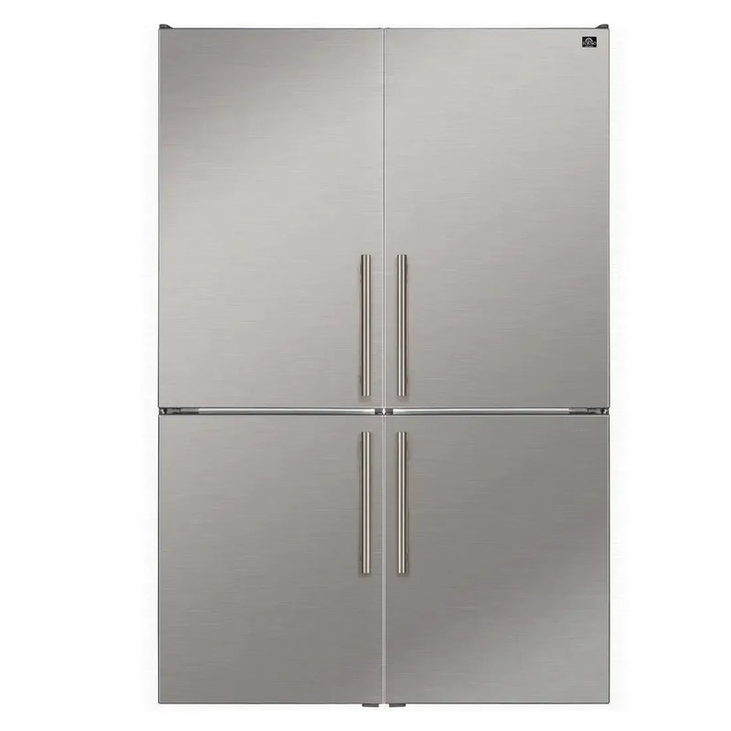Forno Custodia 48-Inch Bottom Freezer Combo Refrigerator – 20.6 Cu. Ft. – Total No Frost – FFFFD1766-48 - The Home Selection