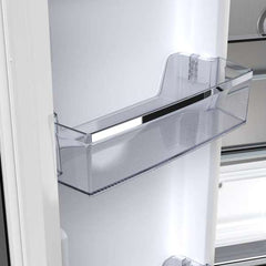 Forno Luigi 18 cu.ft. French Door Refrigerator White, Antique Brass Handles - FFFFD1791-33