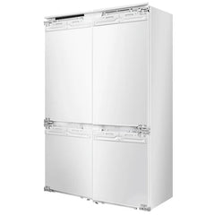 Forno Rivestito 42-Inch Panel Ready Double Bottom Freezer Refrigerator – 16.9 Cu. Ft. – Ice Maker – Total No Frost – Fast Cool & Fast Freeze - FFRBI1794-42