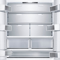 Forno Rivestito Refrigerator, French Door, 36", Fast Freeze - Fresh Food Compartement - The Home Selection