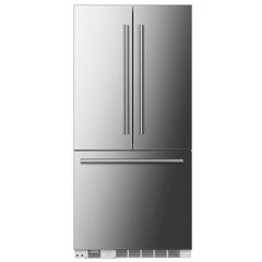 Forno Rivestito Refrigerator, French Door, 36", Fast Freeze - The Home Selection