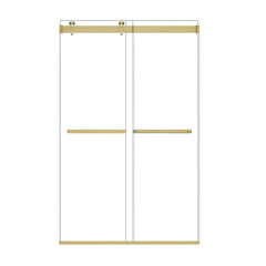 Altair Marcelo 48" W x 76" H By Pass Frameless Shower Door with Clear Glass