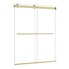 Altair Marcelo 60" W x 76" H By Pass Frameless Shower Door with Clear Glass