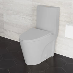 Swiss Madison St. Tropez One-Piece Elongated Toilet Vortex™ Dual-Flush 1.1/1.6 gpf - SM-1T254