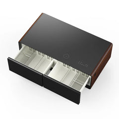 Forno Evoluto Tavolo 51-Inch Smart Coffee Table | Dual Refrigerator Drawers | Bluetooth 5.0 Audio | Wireless Charging | RGB Ambient Lighting - FCTFR7006-51