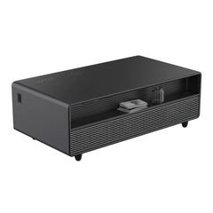 Forno Evoluto Tavolo 51-Inch Smart Coffee Table | Dual Refrigerator Drawers | Bluetooth 5.0 Audio | Wireless Charging | RGB Ambient Lighting - FCTFR7006-51