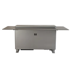 Forno Elevato Smart Bar Table | 5.3 cu.ft. Dual-Zone Fridge & Freezer | Bluetooth Remote Control | Motorized Lift Top - FBTFR7037-72