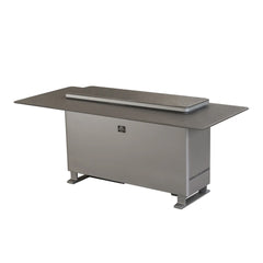 Forno Elevato Smart Bar Table | 5.3 cu.ft. Dual-Zone Fridge & Freezer | Bluetooth Remote Control | Motorized Lift Top - FBTFR7037-72