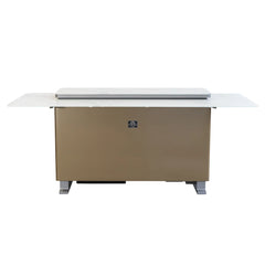 Forno Elevato Smart Bar Table | 5.3 cu.ft. Dual-Zone Fridge & Freezer | Bluetooth Remote Control | Motorized Lift Top - FBTFR7037-72