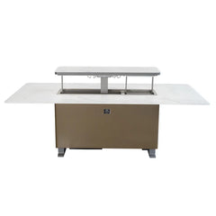 Forno Cinetico Smart Dining Table, 5.3 cu.ft Fridge and Freezer with Bluetooth Control - FDTFR7044-86