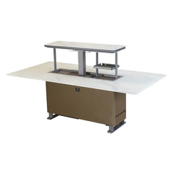 Forno Cinetico Smart Dining Table, 5.3 cu.ft Fridge and Freezer with Bluetooth Control - FDTFR7044-86
