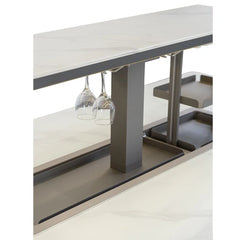 Forno Cinetico Smart Dining Table, 5.3 cu.ft Fridge and Freezer with Bluetooth Control - FDTFR7044-86