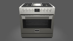 Fulgor Milano - Sofia 36” Pro All-Gas Range with Griddle - F6PGR364GS2