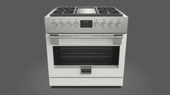 Fulgor Milano - Sofia 36” Pro All-Gas Range with Griddle - F6PGR364GS2