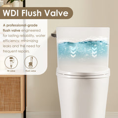 Altair Soroca Side-Flush Elongated One-Piece Toilet with ADA Chair Height