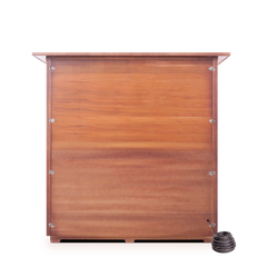 Enlighten Full Spectrum Infrared Sauna - Rustic 4 Indoor