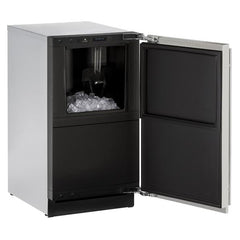 U-Line 18" 3000 Series Clear Ice Machine – Up to 55 lbs Daily Ice Production with U-Choose™ Fullness Control - U-3018CLR
