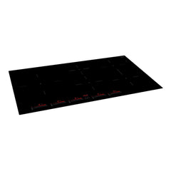 ILVE  Professional Plus II 36 Inch Built In Induction Cooktop Glossy Black with 5 Cooking Zones and Double Booster - UHCI36TCRPBK