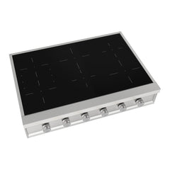 ILVE Professional Plus II 36 Inch Built-In Induction Rangetop, in Stainless Steel - UHCPI366SS