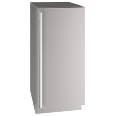 U-Line  15-Inch 5 Class Slide & Secure™ Refrigerator – Stainless Steel Undercounter Fridge with U-Adjust™ Interior & Variable Speed Compressor - UHRE515