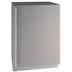 U-Line 24" 5 Class Slide & Secure™ Refrigerator – Stainless Steel Interior, Convection Cooling, Built-In or Freestanding - UHRE524