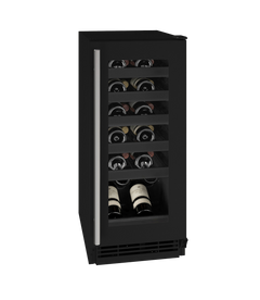 U-Line 15" Wine Refrigerator – 24 Bottle Capacity, Built-In or Freestanding - UHWC115