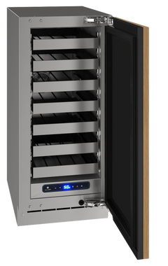 U-Line 15" Wine Refrigerator – 2.9 cu ft Capacity, Built-In or Freestanding - UHWC515
