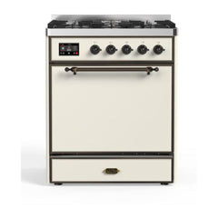 ILVE 30" Majestic II Series Dual Fuel Range with 5 Burners - UM30DQNE3