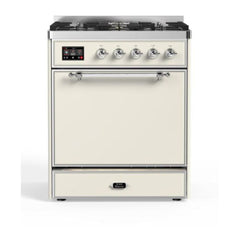 ILVE 30" Majestic II Series Dual Fuel Range with 5 Burners - UM30DQNE3