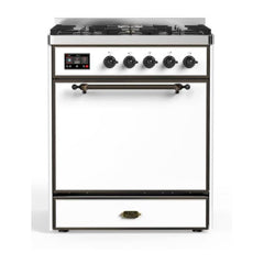 ILVE 30" Majestic II Series Dual Fuel Range with 5 Burners - UM30DQNE3