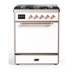 ILVE 30" Majestic II Series Dual Fuel Range with 5 Burners - UM30DQNE3