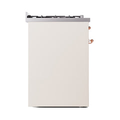 ILVE  Nostalgie II 30 inch Dual Fuel Range with 5 Burners Triple Glass Door - UP30NMP