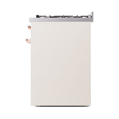 ILVE  Nostalgie II 30 inch Dual Fuel Range with 5 Burners Triple Glass Door - UP30NMP