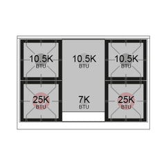ILVE Nostalgie II 40 inch Dual Fuel Range with Double Ovens, 6 Burners and Griddle Triple Glass Door - UPD40FNMP
