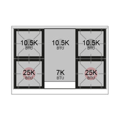 ILVE Professional Plus II 40 Inch Dual Fuel Range - UPD40F