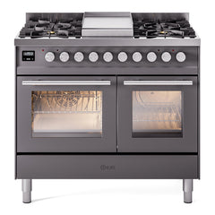 ILVE Professional Plus II 40 Inch Dual Fuel Range - UPD40F
