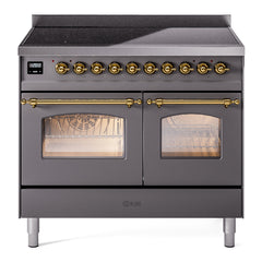 ILVE Nostalgie II 40 Inch Induction Range with 6 Elements - UPDI406