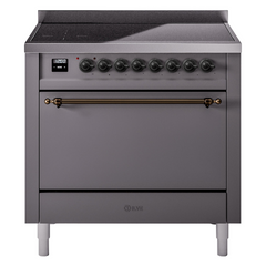 ILVE Nostalgie II 36″ Induction Range with 6 Elements - UPI366