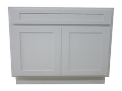 Vanity Art 39-Inch 2-Doors Bath Vanity Cabinet Only - VA4039