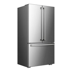 Verona 36 inch French Door Counter-Depth Refrigerator with 20.2 cu. ft. Total Capacity, Internal Water Dispenser, Automatic Ice Maker, Energy Star - VEBFD3620WIFS - The Home Selection