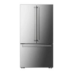 Verona 36 inch French Door Counter-Depth Refrigerator with 20.2 cu. ft. Total Capacity, Internal Water Dispenser, Automatic Ice Maker, Energy Star - VEBFD3620WIFS - The Home Selection