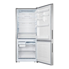 Verona 28 inch Bottom Freezer Refrigerator with 14.8 cu. ft. Total Capacity, Recessed Handle, Reversible Doors, Ice Maker, Energy Star - VEFBF2814RSL - The Home Selection