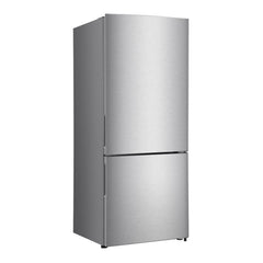 Verona 28 inch Bottom Freezer Refrigerator with 14.8 cu. ft. Total Capacity, Recessed Handle, Reversible Doors, Ice Maker, Energy Star - VEFBF2814RSL - The Home Selection