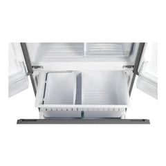 Verona 33 inch Freestanding French Door Refrigerator with 16.5 cu. ft. Capacity, Automatic Ice Maker, Recessed Handle - VEFFD3316RISL - The Home Selection