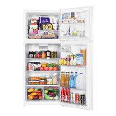 Verona 28 inch Top Freezer Refrigerator with 17.6 cu. ft. Total Capacity, Reversible Doors, Recessed Handle, Energy Star - VEFTF2817R - The Home Selection