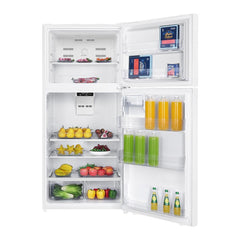 Verona 30 inch Top Freezer Refrigerator with 18.1 cu. ft. Total Capacity, Reversible Doors, Recessed Handle, Energy Star - VEFTF3018R - The Home Selection
