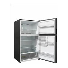 Verona 33 inch Top Freezer Refrigerator with 24 cu. ft. Total Capacity, Reversible Doors, Recessed Handle, Energy Star - VEFTF3324R - The Home Selection