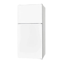 Verona 33 inch Top Freezer Refrigerator with 24 cu. ft. Total Capacity, Reversible Doors, Recessed Handle, Energy Star - VEFTF3324R - The Home Selection